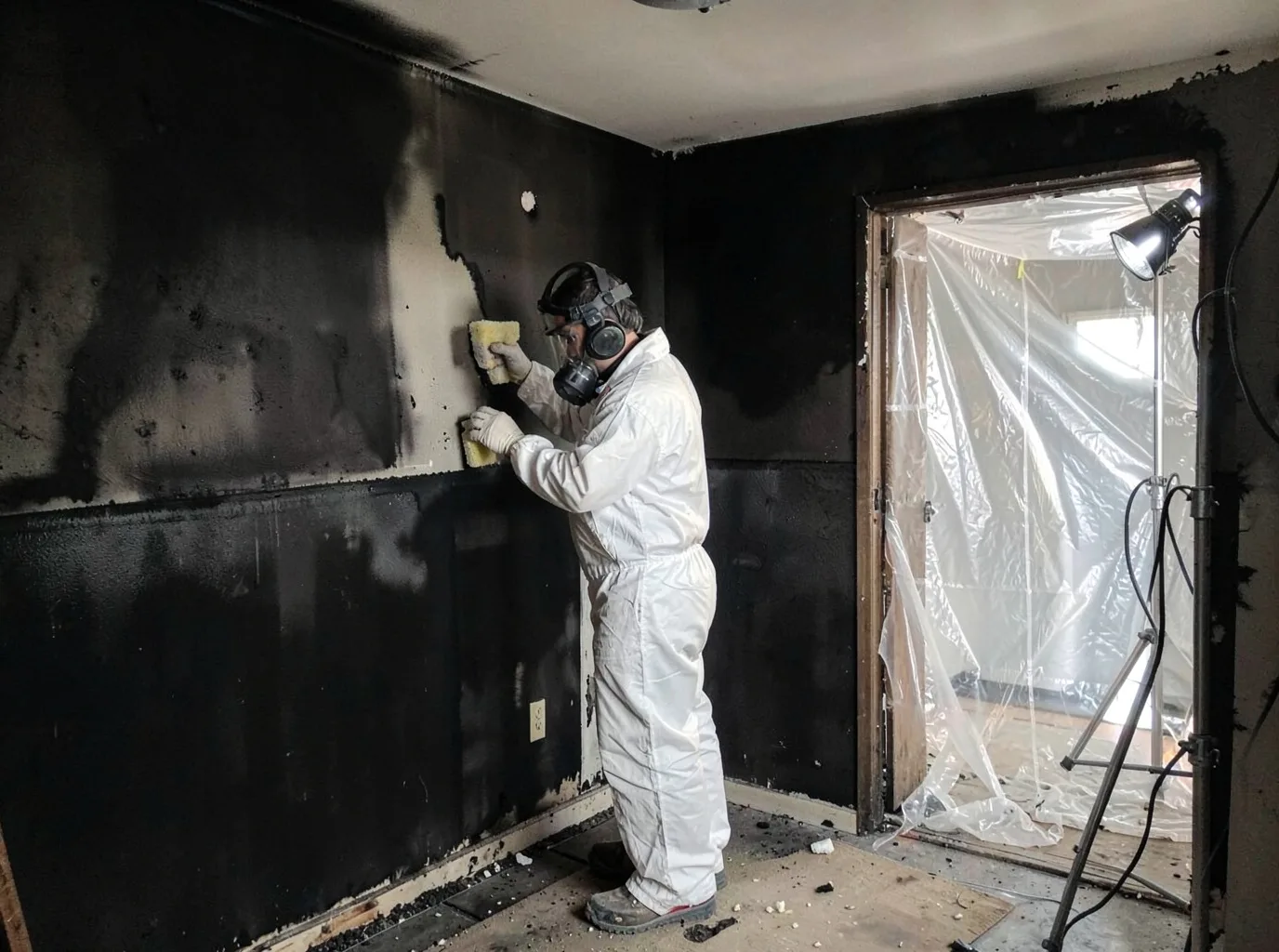 Fire Damage Restoration company in Switchback, WV